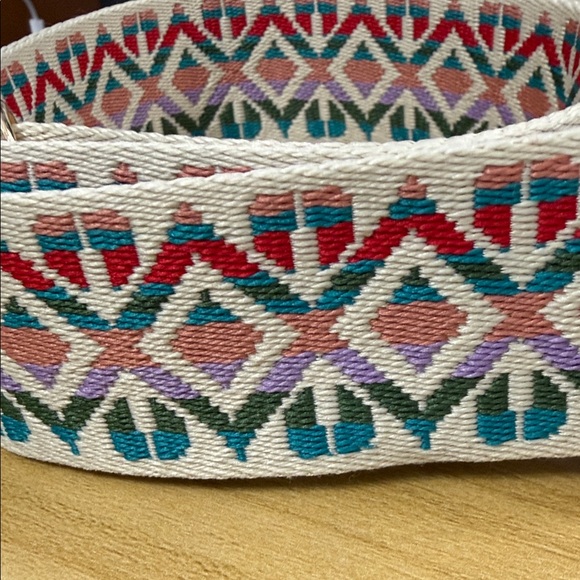 Colorful Geometric Pattern Bag Strap - Picture 4 of 4